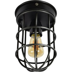 Urban Interiors Plafondlamp Barn vintage black