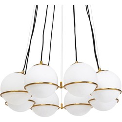 Kare Hanglamp Globes Gold