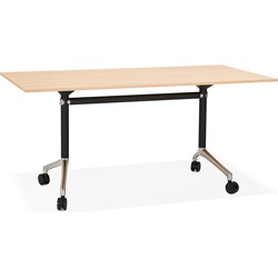 Groot opvouwbaar bureau FLEXO beige