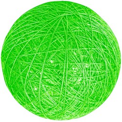 5 stuks - Hellgrüner Wattebausch - Cotton Ball