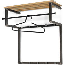 Spinder Design kapstok Rizzoli - Blacksmith / Eiken - 10 haken