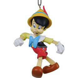 Ornament plastic pinocchio l8cm