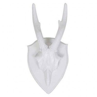 Light & living - Wandornament Gewei wit 97 - 