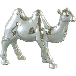 PTMD Aidan Gold green glazed ceramic camel statue stand