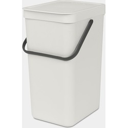 Sort & Go afvalemmer, 16 liter - Light Grey