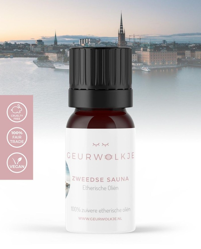 Zweedse Sauna - Geurwolkje® Blend - 100% Etherische Olie - 5 ml - 