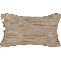 Beliani LEDUM - Sierkussen-Beige-Jute