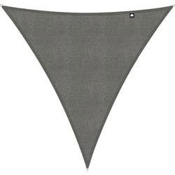 Kopu® Schaduwdoek Driehoek 3 mtr - 280 grams Waterdoorlatend - Grijs