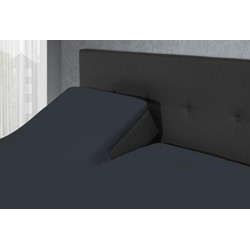 Luna Hotel Home Collection - Split Topper Hoeslaken - Antraciet