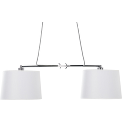 Beliani FUCINO - Hanglamp-Wit-Polyester