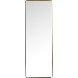 Kare Spiegel Curve MO Brass 200x70 cm