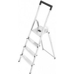 Hailo L40 Aluminium Huishoudtrap / Klustrap 4 treden