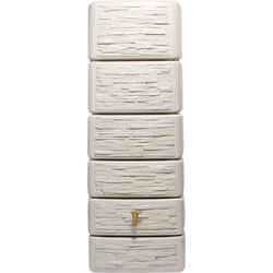 SLIM wandtank 500 l. stone decor beige l.75 x b.51 x h.184 K