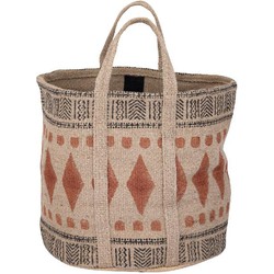 PTMD Mand Noyaan - 40x40x60 cm - Jute - Bruin