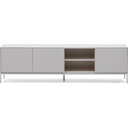 Kave Home - Vedrana-TV-meubel met 3 deuren witgelakt MDF 195 x 55 cm