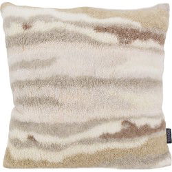 Sierkussen Mare Plush Beige | 45 x 45 cm | Polyester