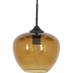 Light and Living hanglamp  - zwart - glas - 2952218