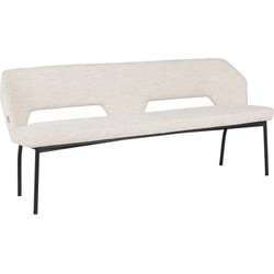 MUST Living Bench Bloom 190,86x190x57 cm, polaris natural