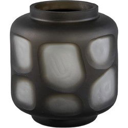 PTMD Vaas Azize - 19x19x21 cm - Glas - Groen