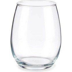 Pasabahce Drinkglazen/waterglazen Tumblers - luxe glas - set 6x stuks - 350 ml - Drinkglazen