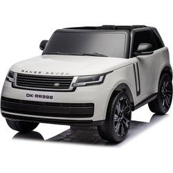 Land Rover, Range Rover, 2-zits, 24 volt elektrische kinderauto, rubberen banden en meer!