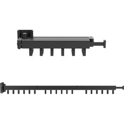Wasophoogte Wasophoogte® Wanddroogrek Pivot 3R - Zwart