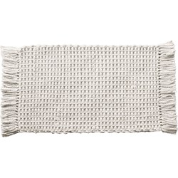 Heckett & Lane Madras Badmat 70 x 120 cm Off-White