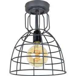 Plafondlamp Francis Large Ø24x32 Zwart