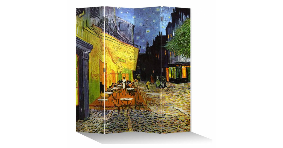 Fine Asianliving Kamerscherm B160xH180cm 4 Panelen Vincent van Gogh