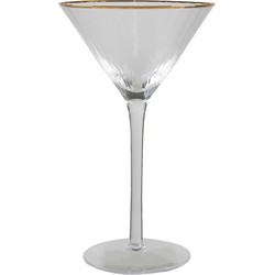Clayre & Eef Martiniglas  250 ml Glas Wijnglas