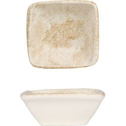 Bonna Serveerschaal - Nacrous - Porselein - 8x8.5 cm - set van 2