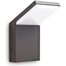 Ideal Lux - Style - Wandlamp - Aluminium - LED - Grijs