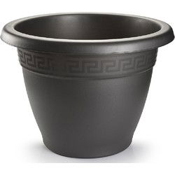 Plasticforte Plantenpot - antraciet - 45 x 33 cm - kunststof - Plantenpotten