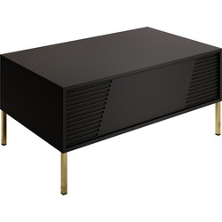 Meubella Salontafel Davey - Zwart - 100 cm