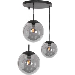 Steinhauer hanglamp Bollique led - zwart -  - 3123ZW