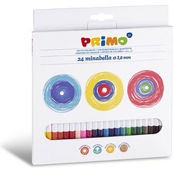 Primo Primo PRIMO - 24 Minabella kleurpotloden ø3.8mm in doos