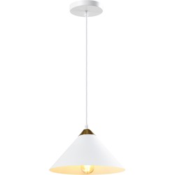 QUVIO Hanglamp rond wit - QUV5140L-WHITE