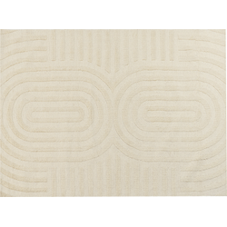 MASTUNG - Vloerkleed - Lichtbeige - 300 x 400 cm - Wol