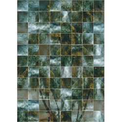 Sanders & Sanders fotobehang palmbomen groen en beige - 200 x 280 cm - 611982