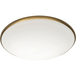 Highlight - Art - Plafondlamp - E27 - 30 x 30  x 10cm - Brons