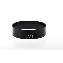 Lumiz metalen ring L - 18 cm - zwart