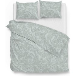 Zo!Home Dekbedovertrek Paisley di Lino Mint Green 200 x 200 220 cm + 2 slopen 60 x 70 cm