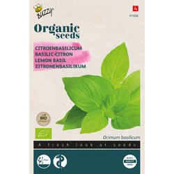 Organic Basilicum Citroensmaak (BIO) - Buzzy
