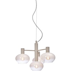 Hanglamp Bologna - Wit - 43x43x34cm