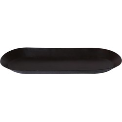 Kolibri Home | Plate oval - Ovale dienblad Ø30cm - Black