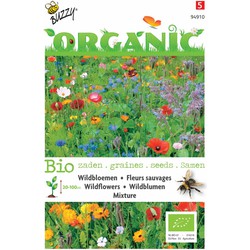 5 stuks - Organic Wildbloemen mengsel (Skal 14725)
