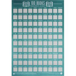 Gift Republic Kraskaart - 100 Boeken