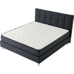 Larson - Boxspring Bergen - Donkergrijs - 180x200