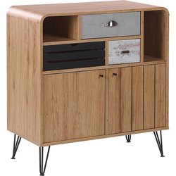 KYLE  - Sideboard - Lichte houtkleur - Vezelplaat