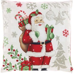 Unique Living - Kussen Jilly 45x45cm Santa And Gifts